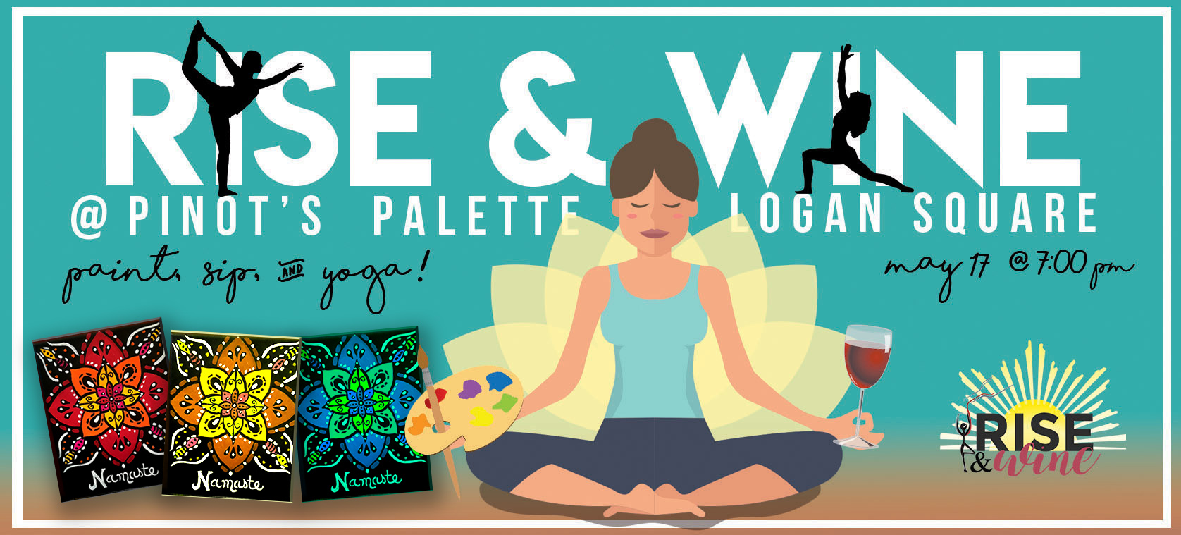 Your Mindfulness Dream Team: Wine, Painting, and Yoga!